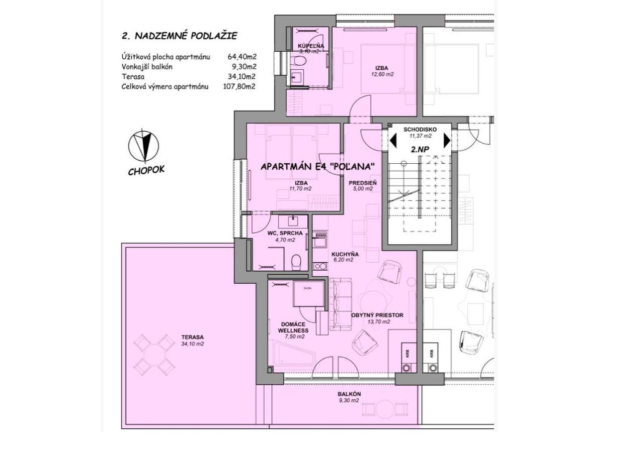 Apartman Polana Demänovská Dolina Extérieur photo